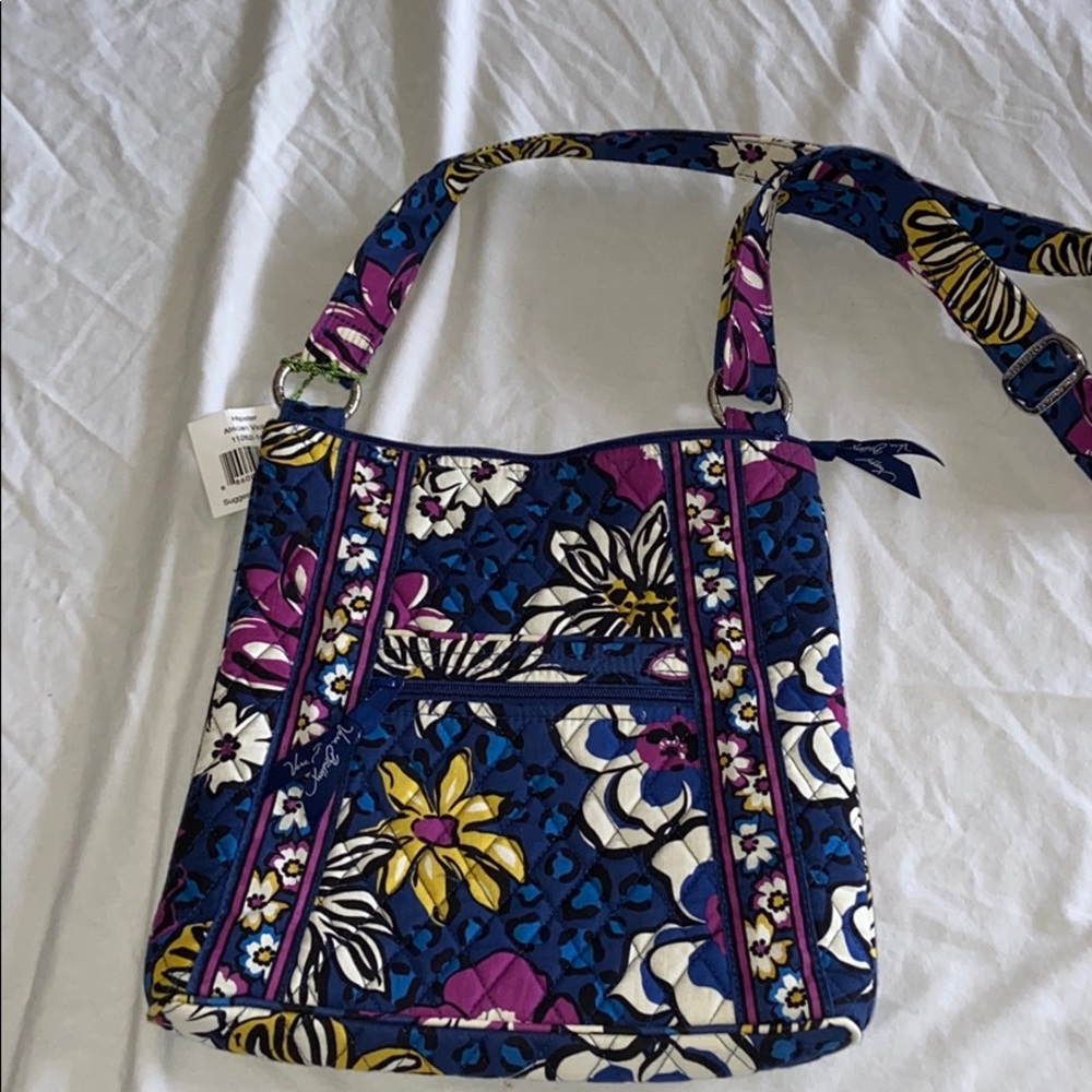 NWT Vera Bradley Hipster Crossbody African Violet